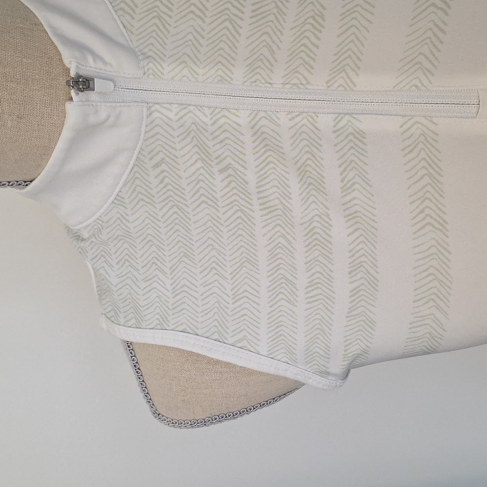 Adidas White Sleeveless Quarter Zip Top Size XS - Picture 3 of 6